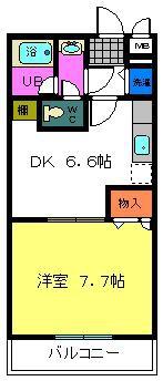泉大津市式内町のハイツ