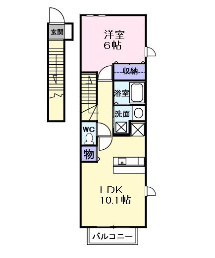 堺市西区鳳北町４丁のアパート