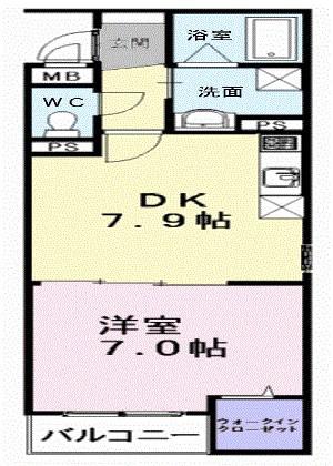 泉大津市豊中町１丁目のアパート