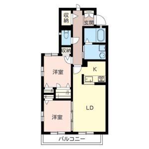 泉大津市東助松町4丁目のアパート(間取り)