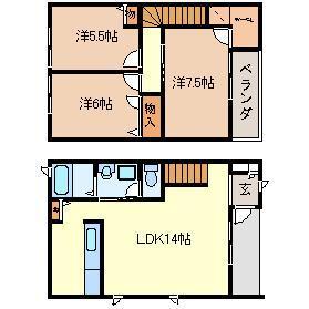 泉大津市末広町１丁目のテラスハウス