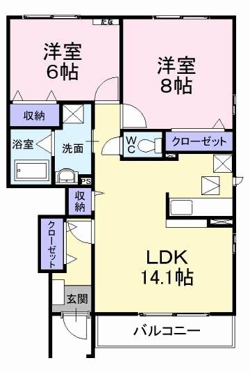 泉大津市寿町のアパート