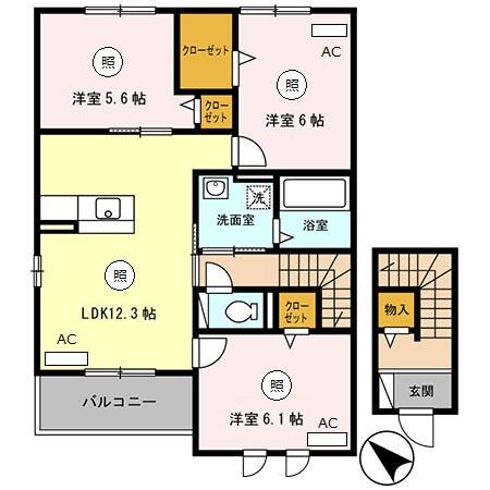 泉大津市東助松町１丁目のアパート