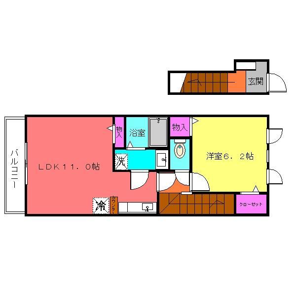 泉大津市助松町３丁目のハイツ