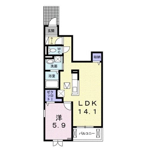和泉市葛の葉町１丁目のアパート