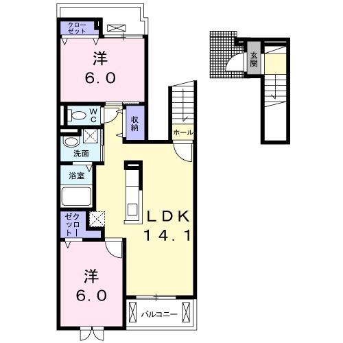 和泉市富秋町１丁目のアパート
