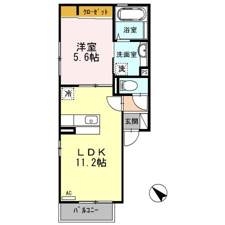 泉大津市北豊中町２丁目のアパート