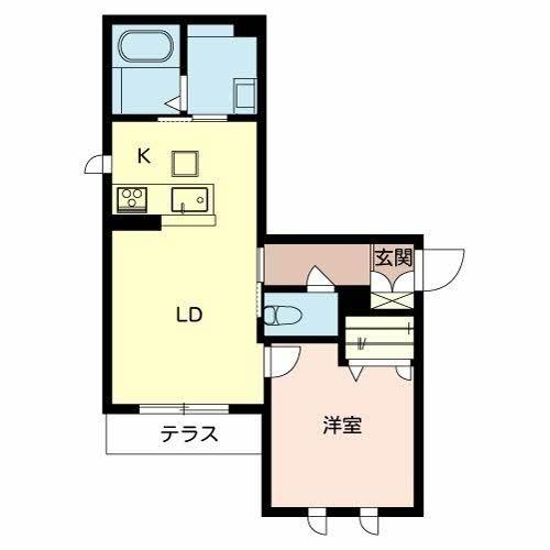 高石市取石２丁目のアパート