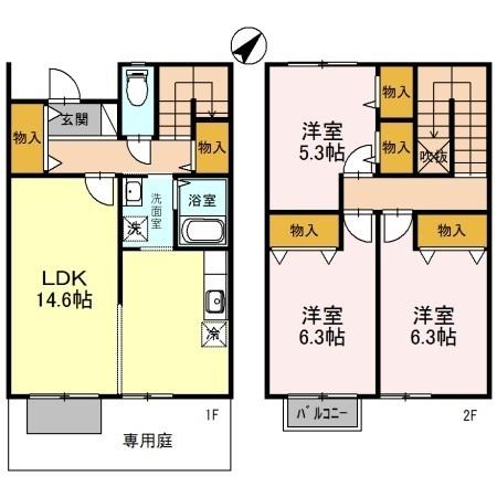 泉大津市虫取町１丁目のタウンハウス