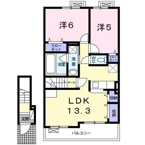 泉大津市条南町のアパート