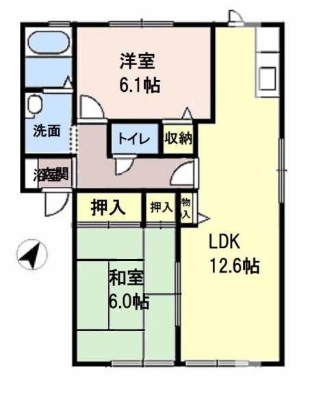 泉大津市虫取町１丁目のハイツ