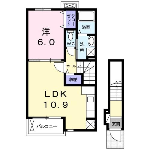 高石市東羽衣５丁目のアパート