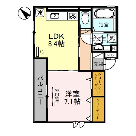 泉大津市旭町のアパート