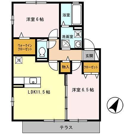 泉大津市高津町のアパート