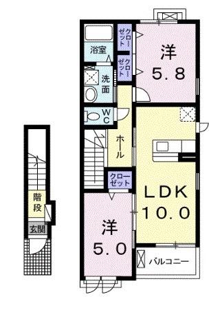 和泉市王子町１丁目のアパート