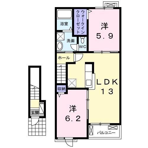 高石市取石６丁目のアパート