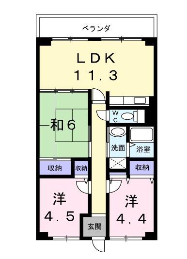 堺市西区浜寺元町３丁のアパート