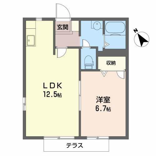 泉大津市東港町のアパート