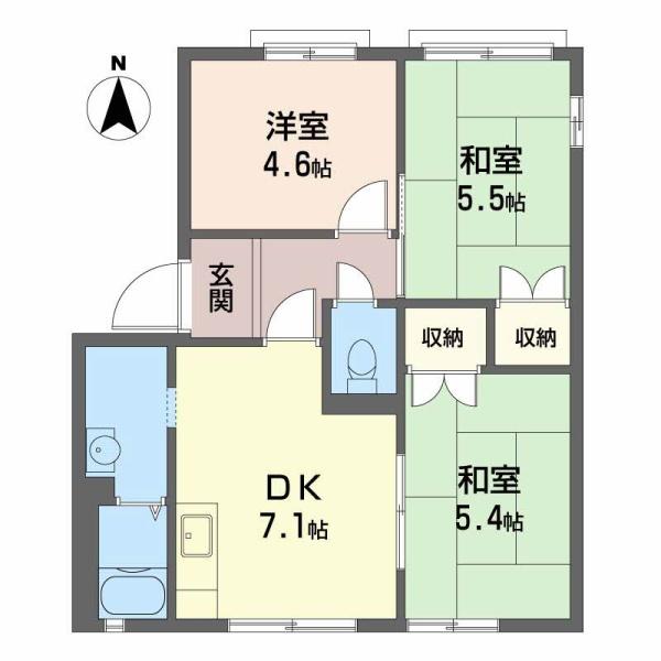泉大津市森町２丁目のハイツ
