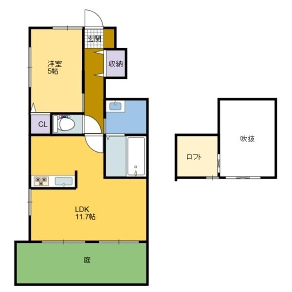 高石市千代田１丁目のアパート