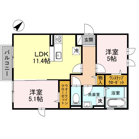 泉大津市東港町のアパート