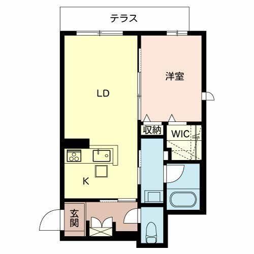 泉大津市下之町のアパート