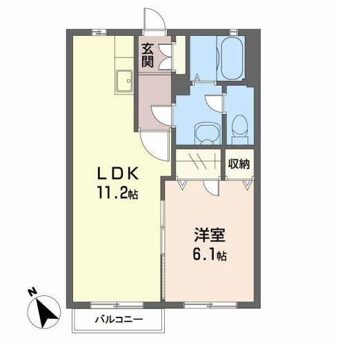 泉大津市旭町のハイツ