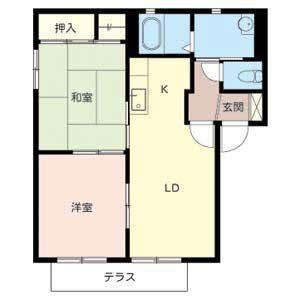 高石市綾園５丁目のハイツ