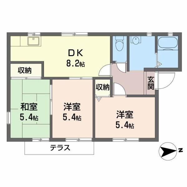 和泉市池上町１丁目のハイツ