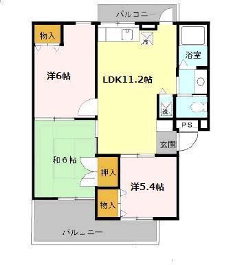 泉大津市我孫子のアパート
