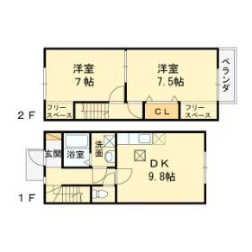 高石市加茂２丁目のテラスハウス