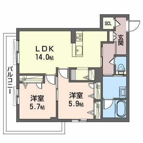 堺市西区鳳西町２丁のアパート