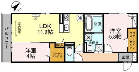 泉大津市我孫子１丁目のアパート