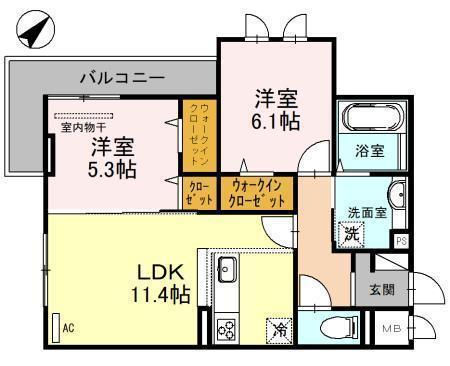 泉大津市昭和町のアパート