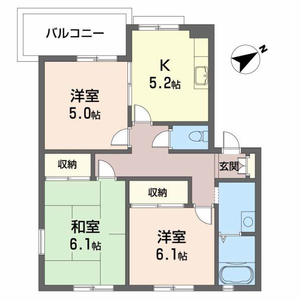 泉大津市東助松町３丁目のハイツ