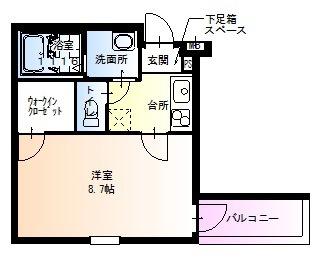 堺市西区鳳中町9丁のアパート(間取り)