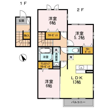 泉大津市助松町１丁目のアパート