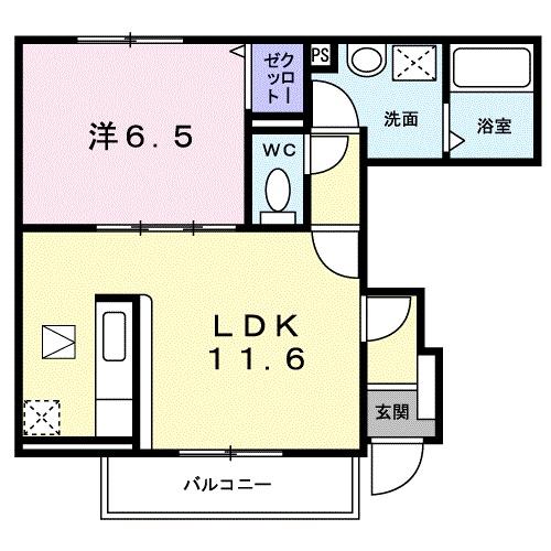 泉大津市板原町３丁目のハイツ