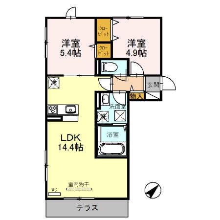 和泉市富秋町３丁目のアパート