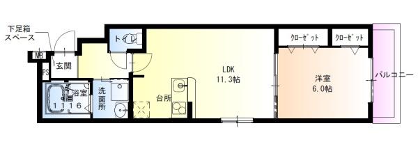 泉大津市旭町のアパート