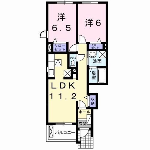 泉大津市我孫子のアパート