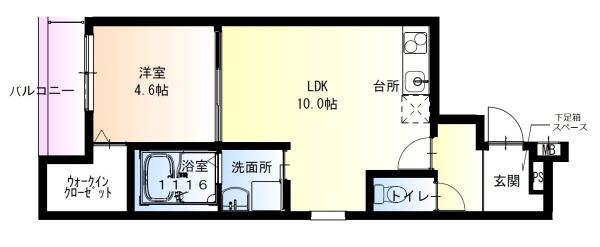 泉大津市式内町のアパート
