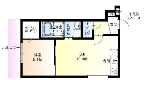 泉大津市式内町のアパート