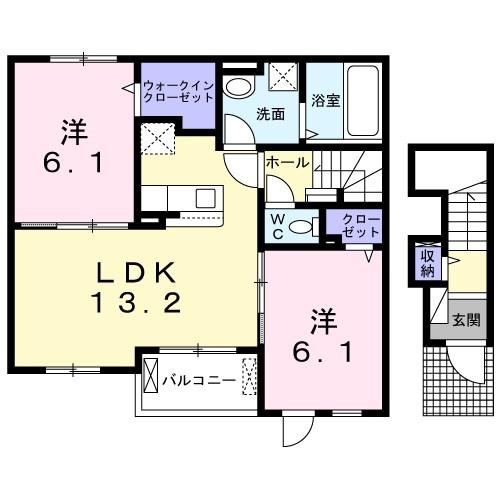 泉大津市寿町のアパート