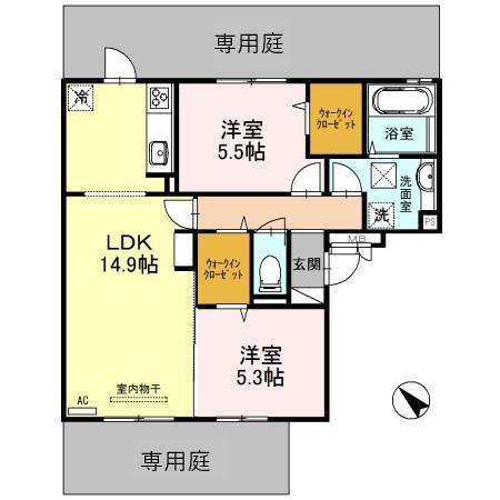泉大津市東雲町のアパート