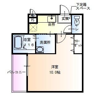堺市西区浜寺公園町３丁のアパート