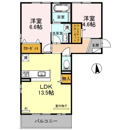 泉大津市曽根町１丁目のアパート