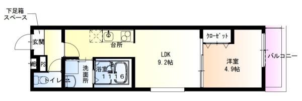 泉大津市助松町２丁目のアパート