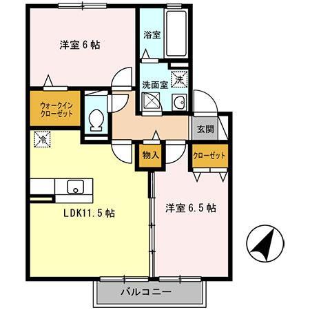 泉大津市高津町のアパート