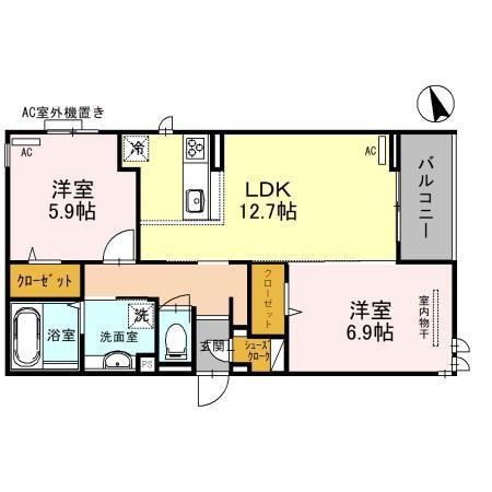 高石市綾園２丁目のアパート